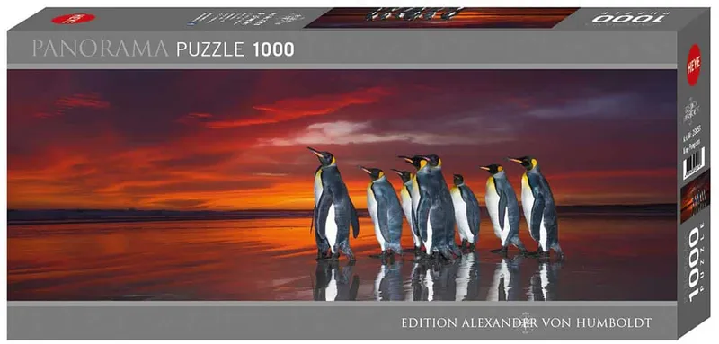 Panorama Pussel – Humboldt: Kungspingviner 1000 Bitar