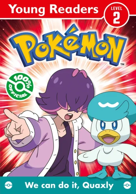 Pokémon Young Readers Level 2: We Can Do it, Quaxly!
