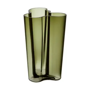 IIttala - Aalto vas 251 mm mossgrön Design Alvar Aalto