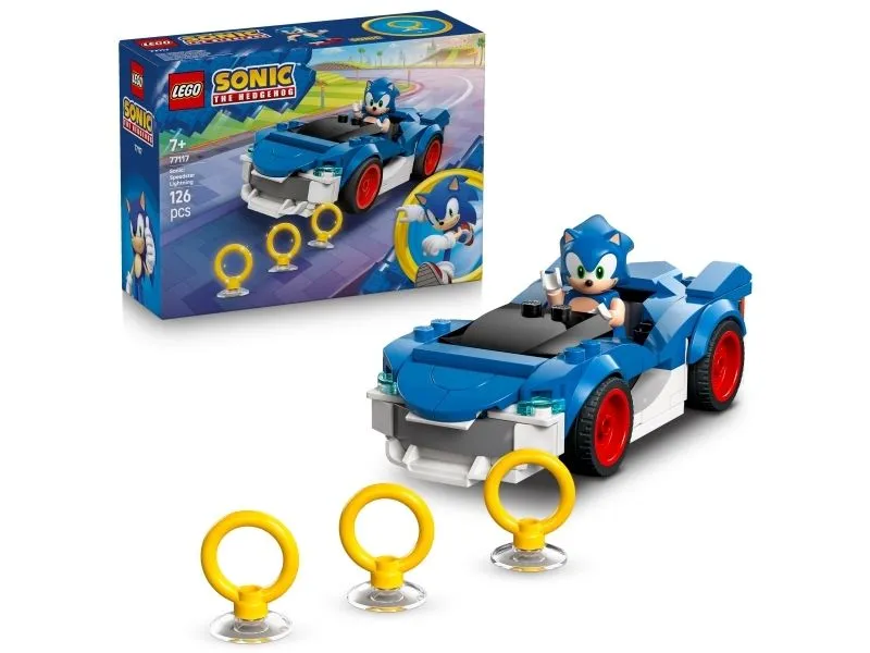 Sonic: Speedster Lightning LEGO Sonic (77117)