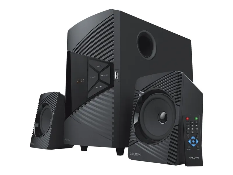 Creative SBS E2500 2.1-högtalarsystem 30 W Bluetooth, svart