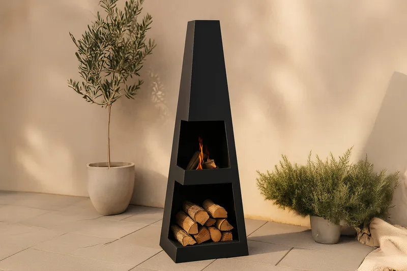 Venture Home Bastian 9345-112 Eldstad svart