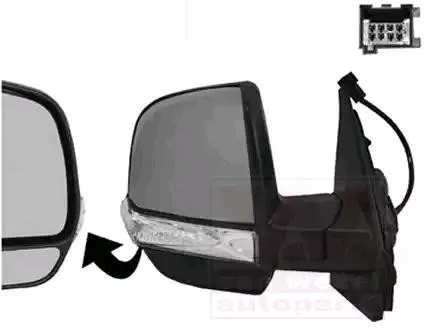 Backspegel VAN WEZEL 1638816