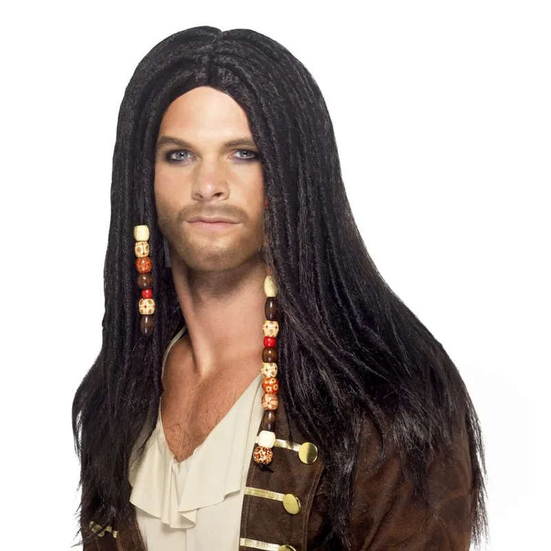 Piratperuk Svart – One size