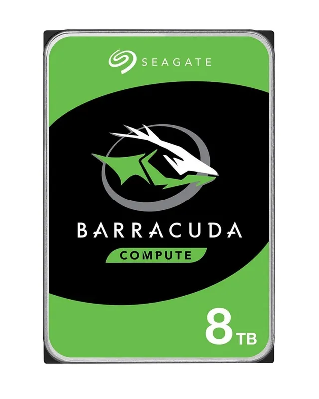 Seagate Barracuda ST8000DM004 – Hårddisk – 8 TB – inbyggd – 3.5 – SATA 6Gb/s – buffert: 256 MB