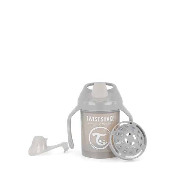 Twistshake Mini Cup 4+m Pastel Grey 230 ml