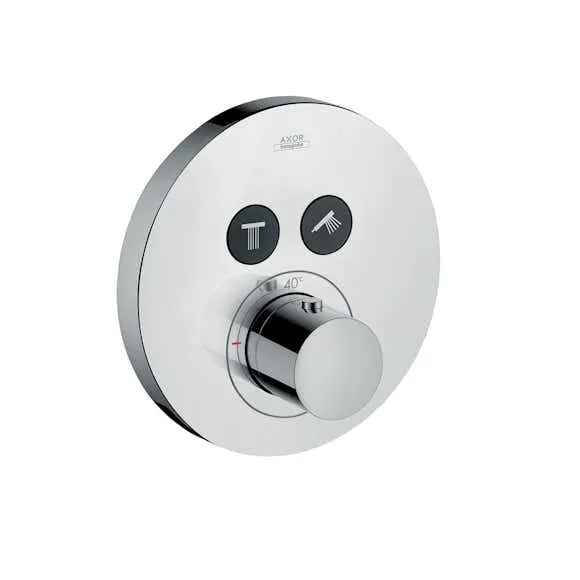 Inbyggnadsblandare Axor ShowerSelect Rund 2-utlopp