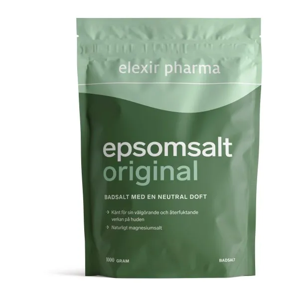 Elexir Pharma Epsomsalt Original 1000g