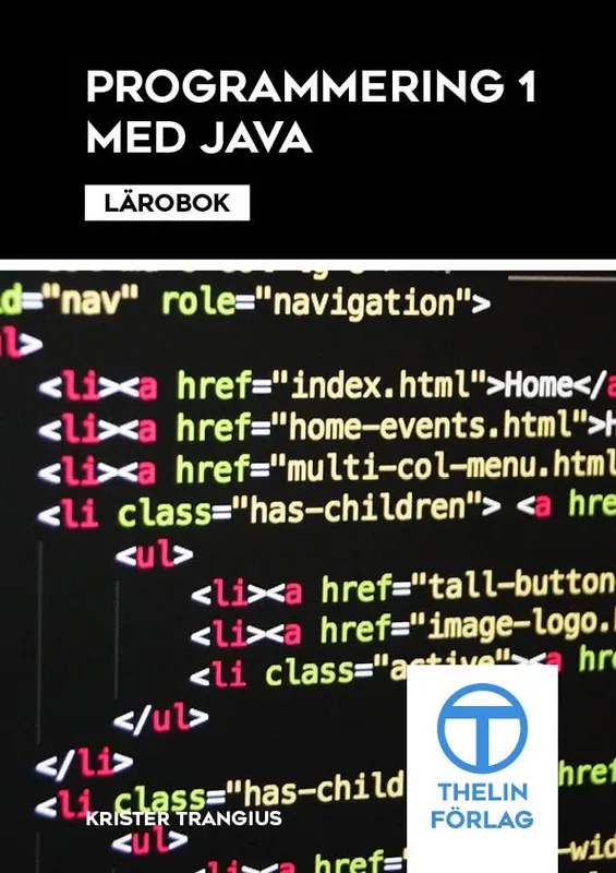 Programmering 1 med Java – Lärobok