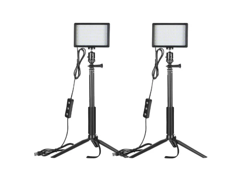 Neewer ZC-10S LED Lamp Kit with Filters and Tripods