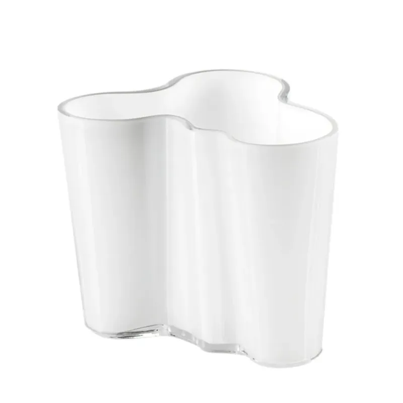 IIttala – Aalto vas 95 mm Opal Vit Design Alvar Aalto