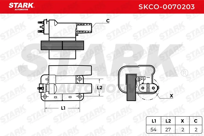 Tändspole STARK SKCO-0070203