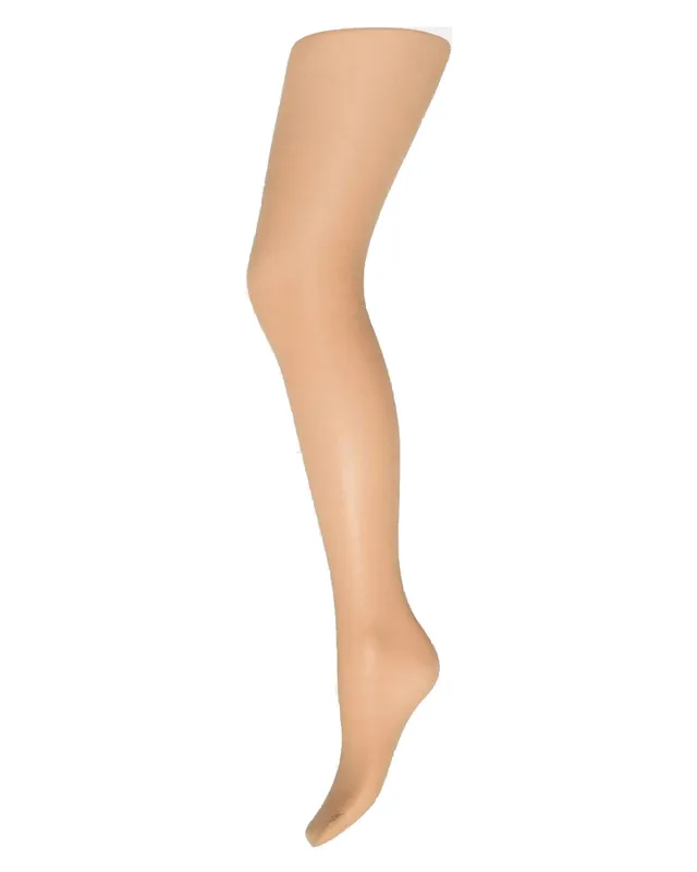 Decoy Strumpbyxor 20 Den Silk Look Tights Beige mocka polyamid XX-Large Dam