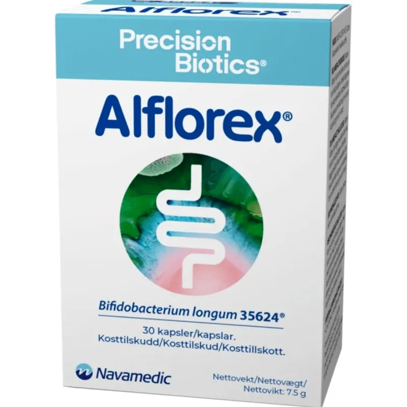 Alflorex med bifidobakterier 30 kapslar