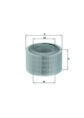 MAHLE LX 718 Luftfilter