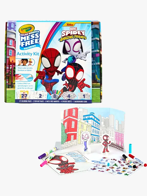 Color Activity Set Spidey Crayola
