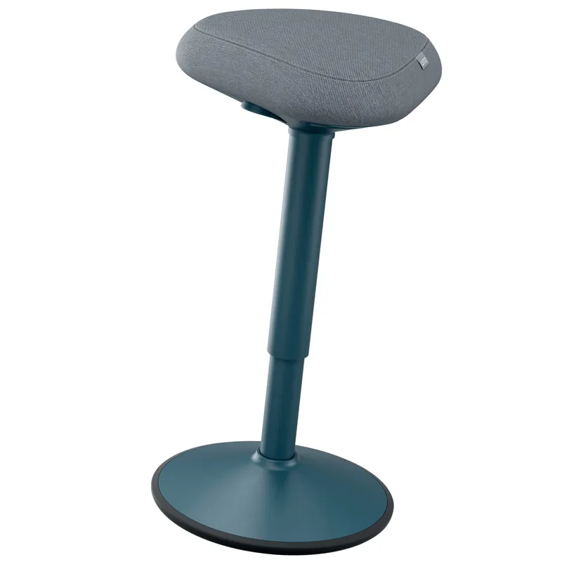 Leitz Ergo Active Standing Stool with Comfort Seat Dark Grey