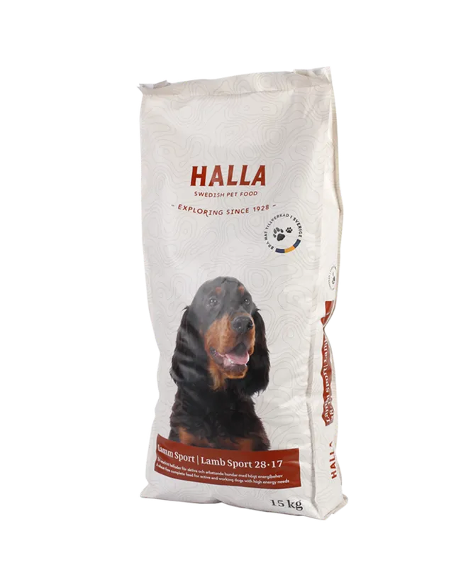 Hundfoder Lamm Sport 28-17 - 15 kg