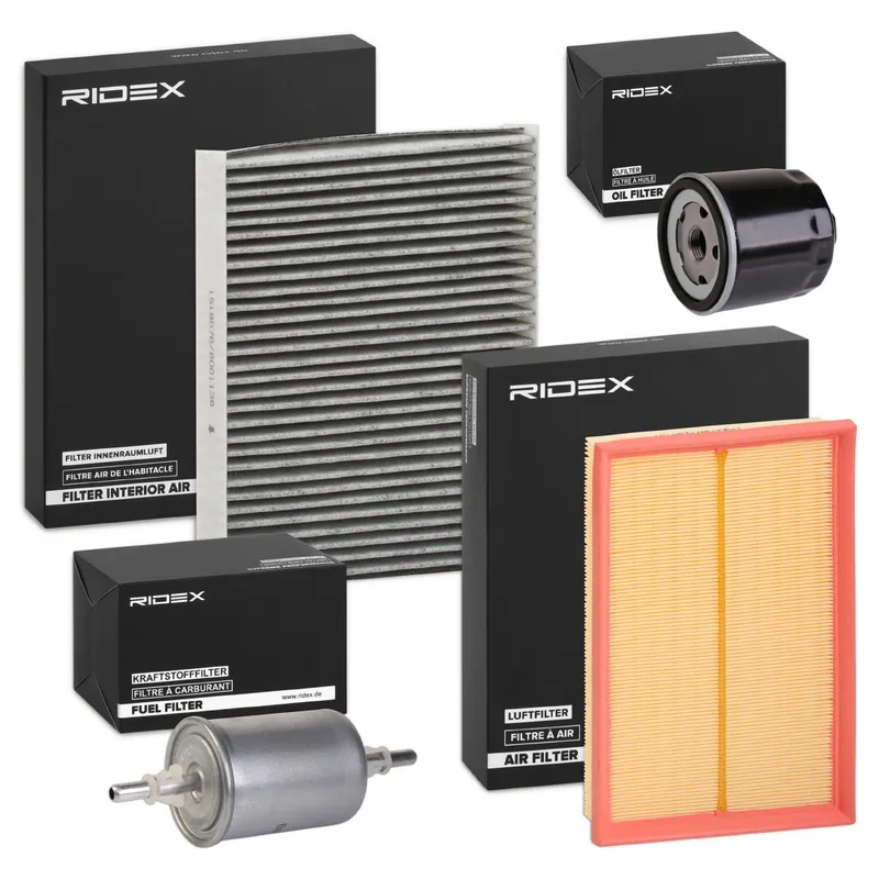 Filtersats RIDEX 4055F11773