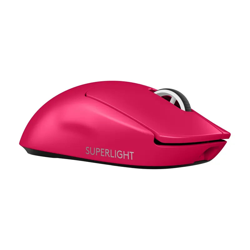 Logitech - G PRO X SUPERLIGHT 2 LIGHTSPEED Gaming Mouse, Magenta