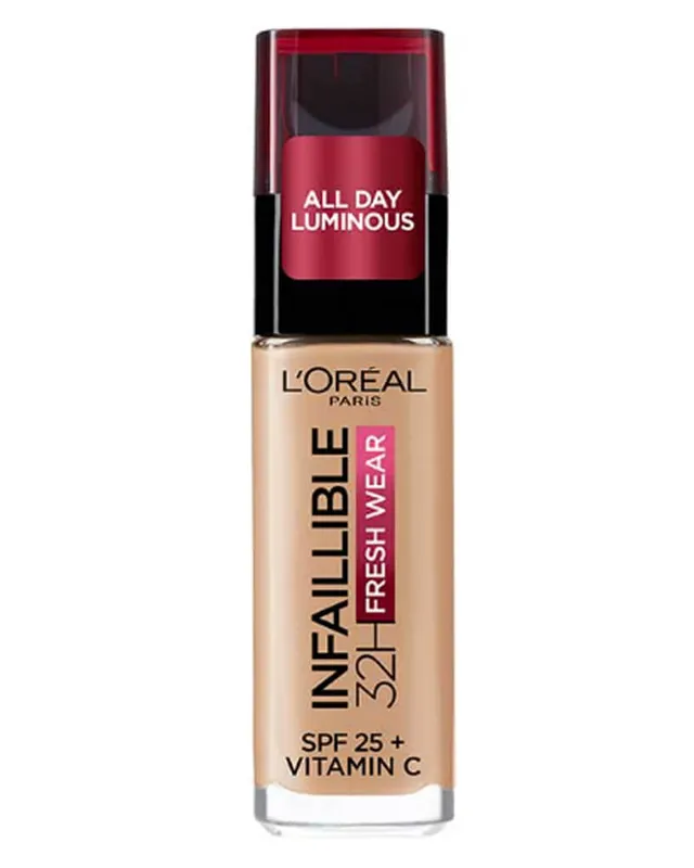 L'Oreal Paris Infallible 32Hr Fresh Wear Liquid Foundation 140 Golden Beige 30 ml