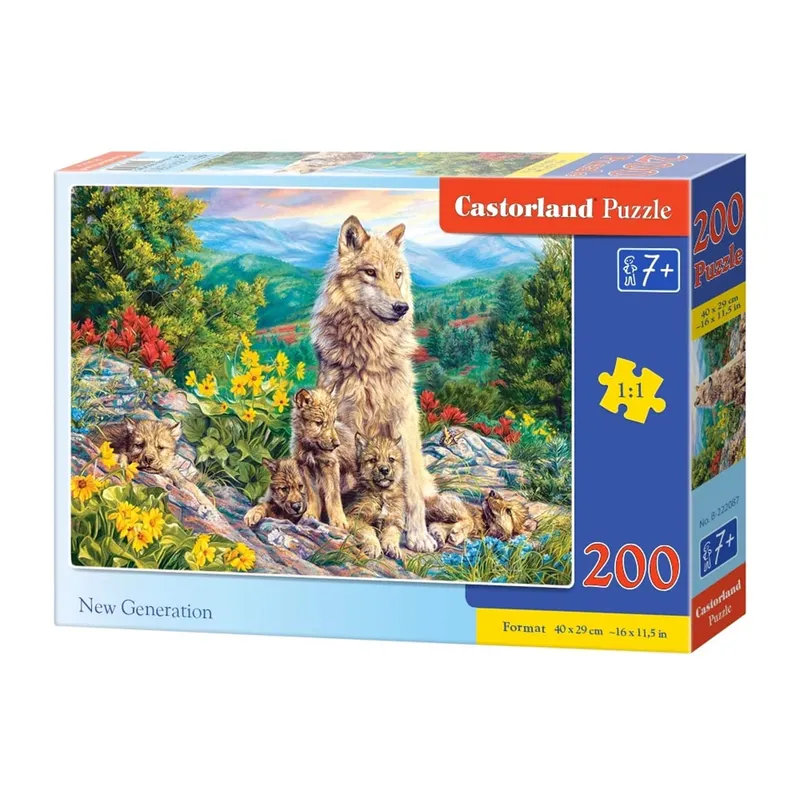 Castorland Pussel - Ny generation 200 bitar