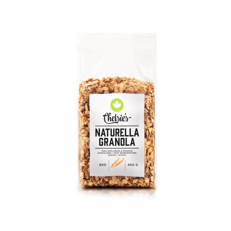 Chelsie’s Organic Naturell Granola 400 g