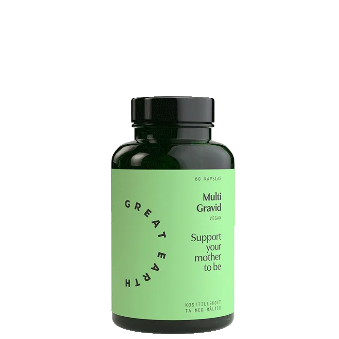 Great Earth Multi Gravid 60 kapslar