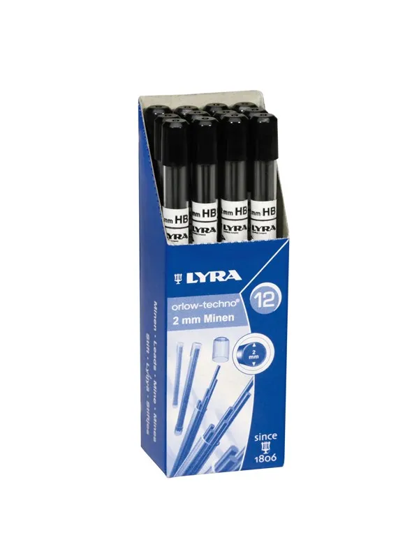 STIFT ORLOW 2MM HB(6 STIFT/ST) (12 ETUIER MED 6ST STIFT/FRP) | Beijerbygg Byggmaterial
