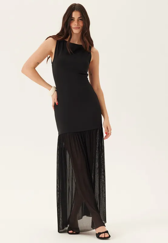 Combined Maxi Dress (#8373)