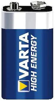 Batteri 9V - Alkaliskt - Varta Longlife Power