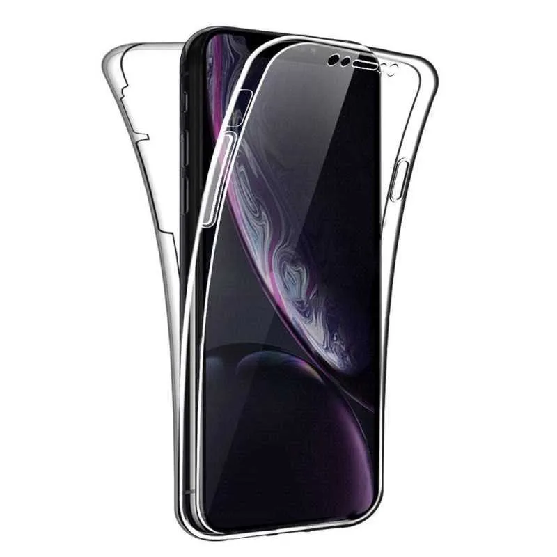 360° Heltäckande Silikonfodral iPhone XR