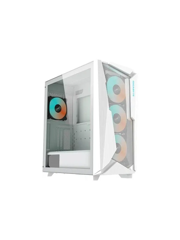 GIGABYTE C301 Glass - Chassi - Tower - Vit