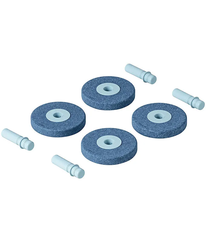 MODU 4x Foam Wheels – 4-pack – Deep Blue/Sky Blue