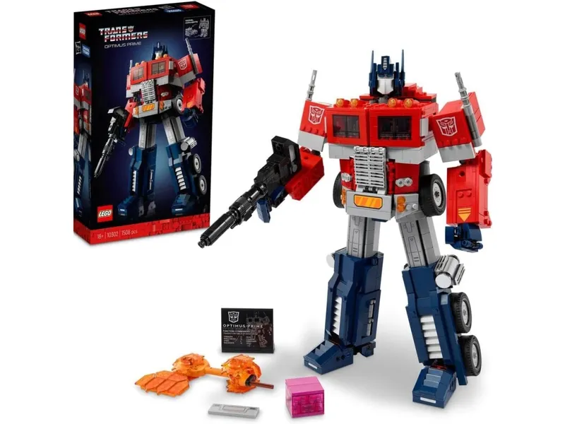 LEGO Icons 10302 Optimus Prime byggsats, 1508 st., 18+