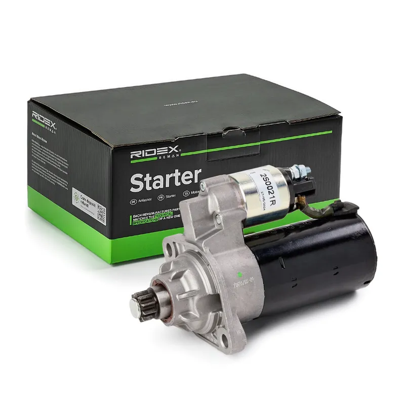 Startmotor RIDEX REMAN 2S0021R