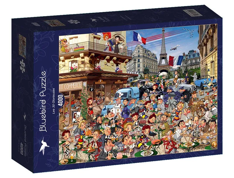 Pussel – F.Ruyer: Viva la France 4000 bitar