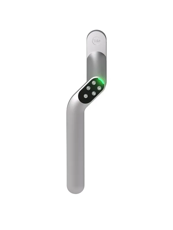 Yale Smart Code-handtag vänster Satin Chrome