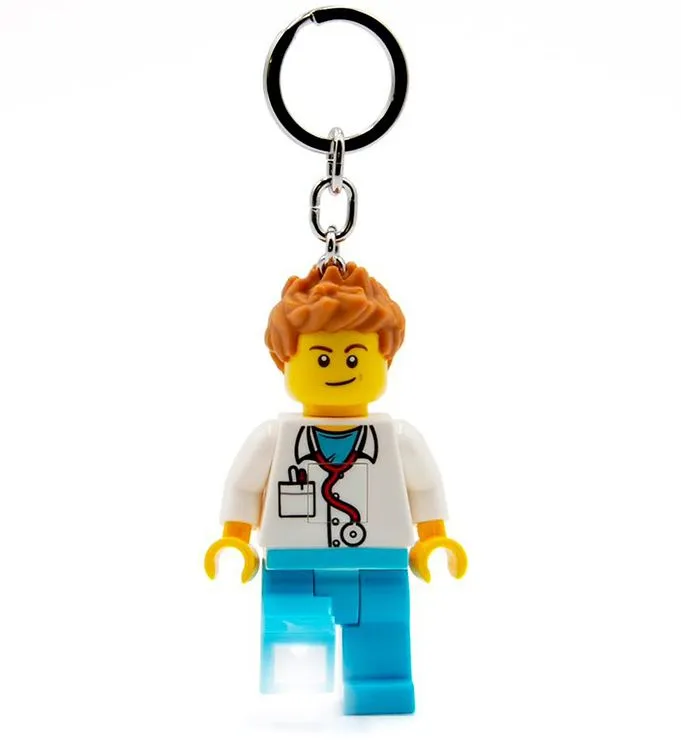 LEGO LED Nyckelring Manlig Doktor 4006036-LGL-KE184H
