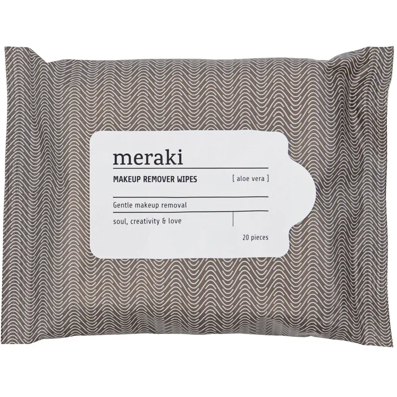 Meraki Sminkborttagningsservetter - Aloe Vera