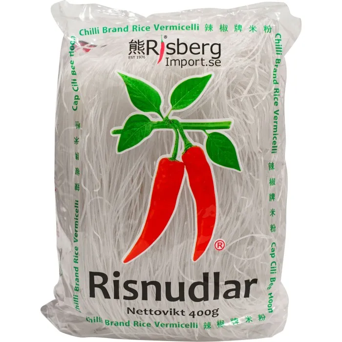Risberg Risnudlar Tunna 1mm 400g