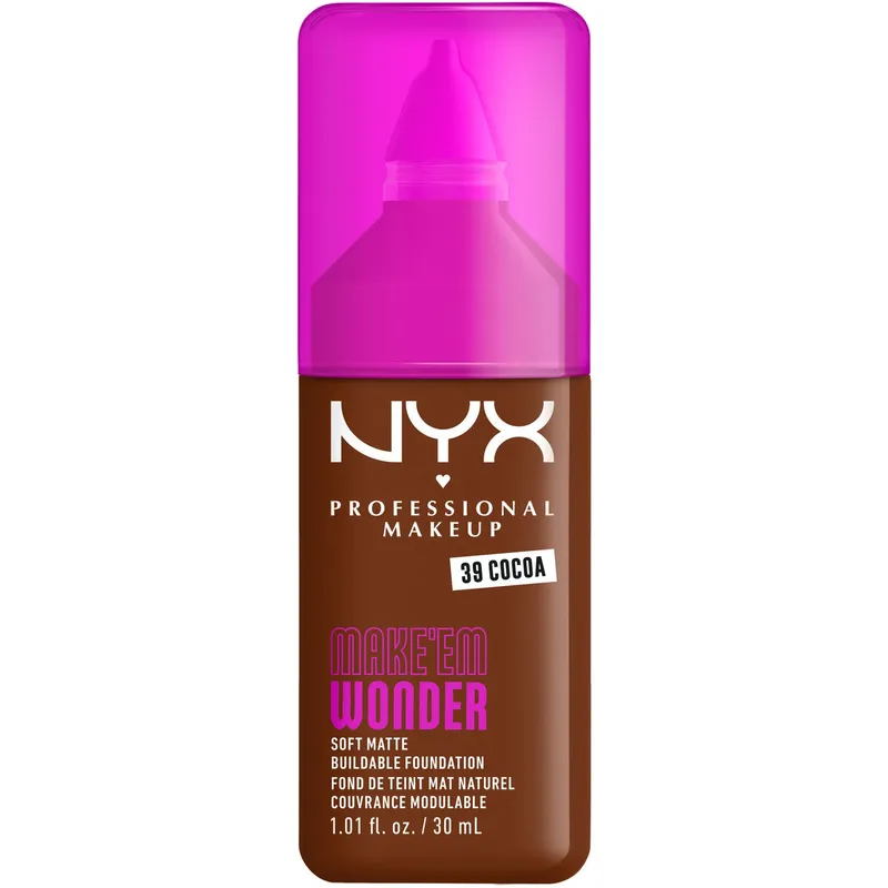 NYX Professional Makeup Make Em Wonder Foundation 39 Cocoa - 30 ml