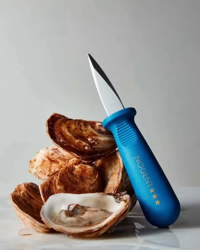 Nogent Ostronkniv Blå 6 cm