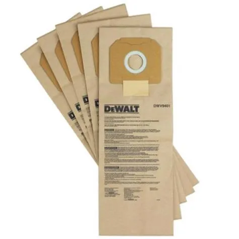 Dewalt Papperspåsar 5 St För DWV902