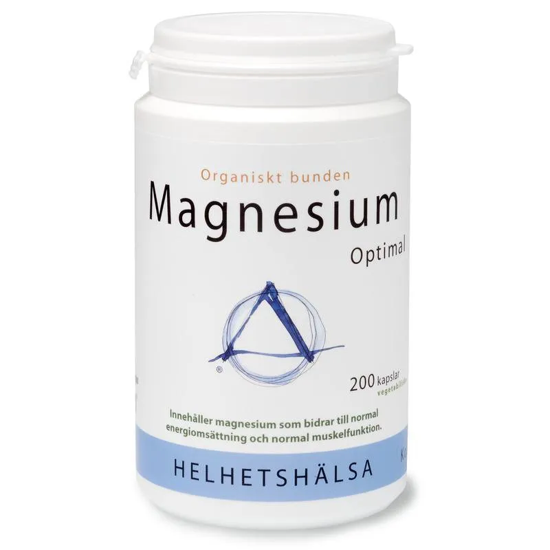 MagnesiumOptimal 200 kapslar - Helhetshälsa