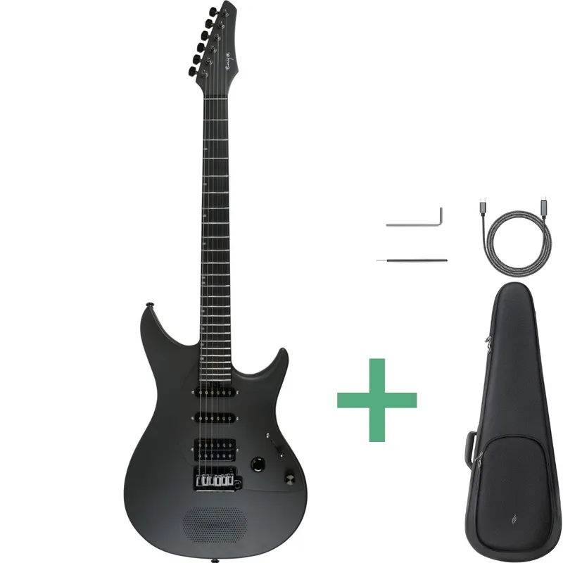 Enya Inspire el-gitarr svart
