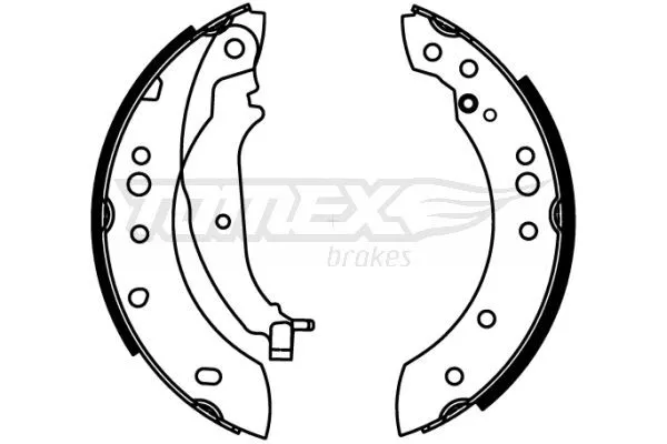 Bromsbacksats TOMEX brakes TX 22-21