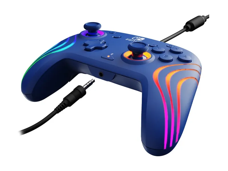 PDP Afterglow Wave – Blue – Wired – Wired Controller – Nintendo Switch