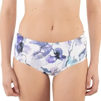 Femilet Java Sustainable Midi Bikini Brief Lila Mönster polyamid 42 Dam