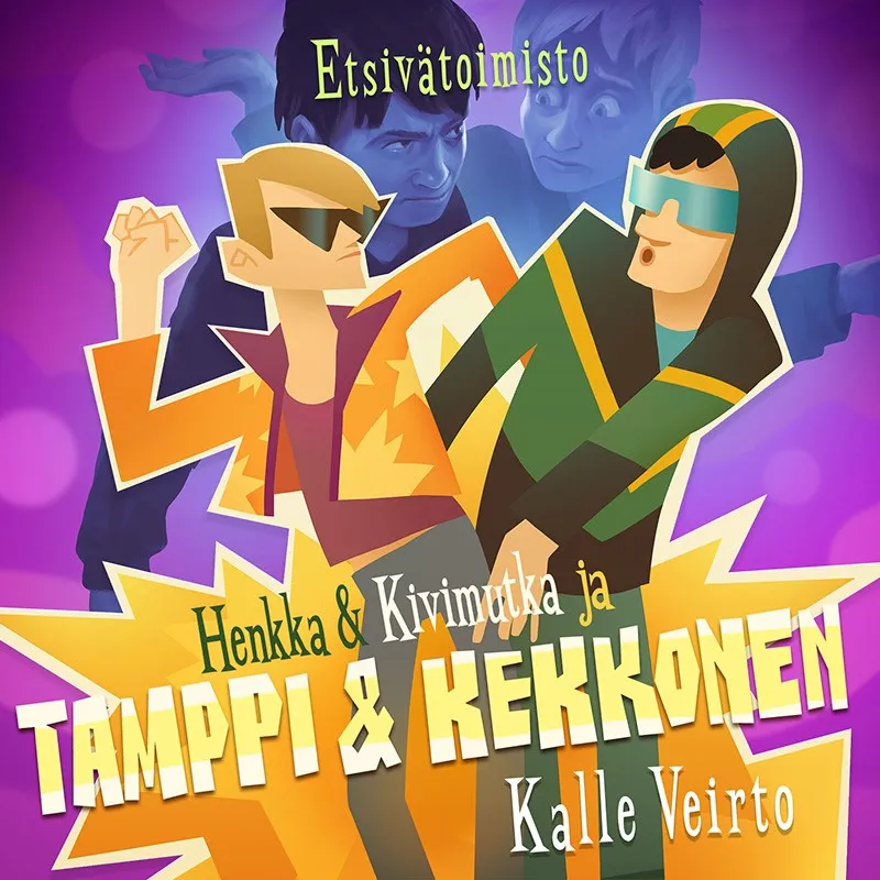 Etsivätoimisto Henkka & Kivimutka ja Tamppi & Kekkonen, Ljudbok